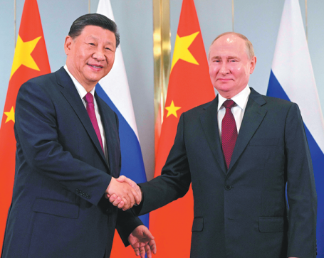 Xi emphasizes the unique value of relations with Russia
